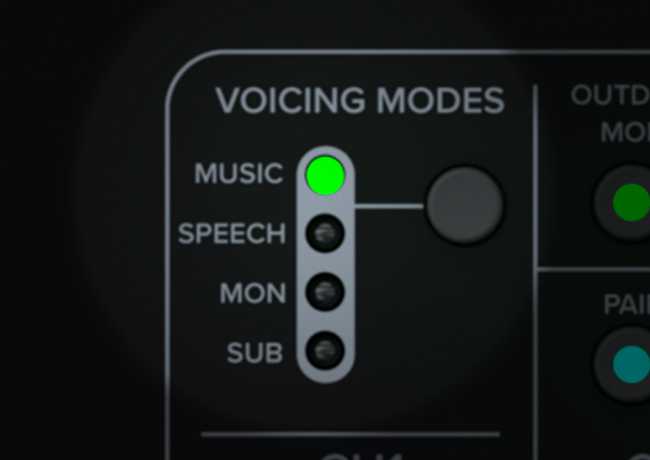 voicing modes